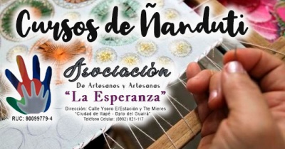  Cursos de bordados en Ñanduti